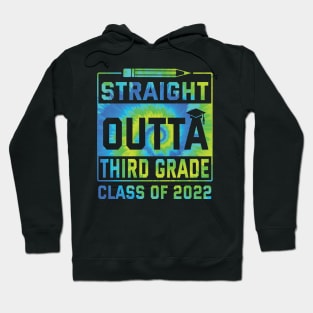 Straight Outta Third Grade Class Of 2022 Day Student Senior Hoodie